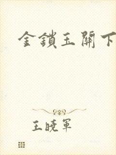 金锁玉关下载