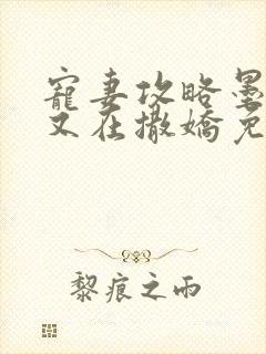 宠妻攻略墨太太又在撒娇免费阅读