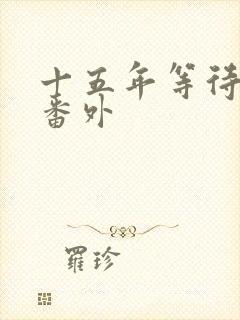 十五年等待候鸟番外