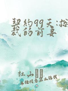 契约99天:总裁的前妻