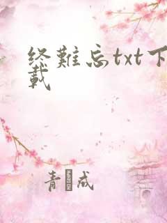 终难忘txt下载