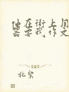 他在街上用遥控器要我作文