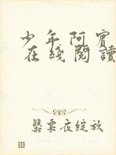 少 年 阿 宾 在 线 阅 读