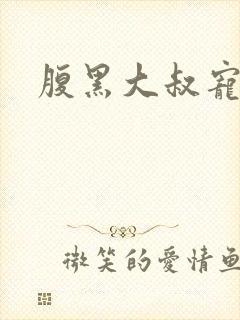 腹黑大叔宠小妻