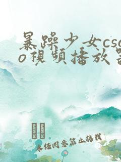 暴躁少女csgo视频播放器推荐