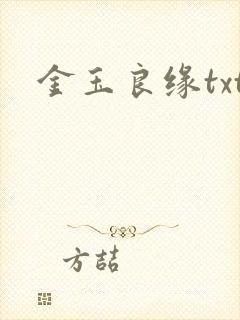 金玉良缘txt