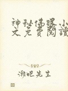 神秘佛眼小说全文免费阅读