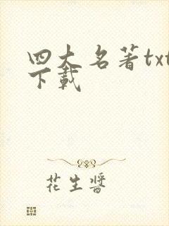 四大名著txt下载