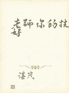 老师你的技术真好