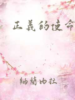 正义的使命小说