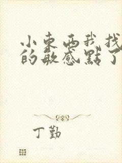 小东西我找到你的敏感点了