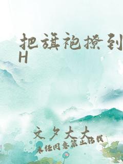 把旗袍撩到腰上H