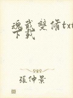 魂武双修txt下载