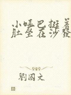 小哑巴挺着个孕肚坐在沙发