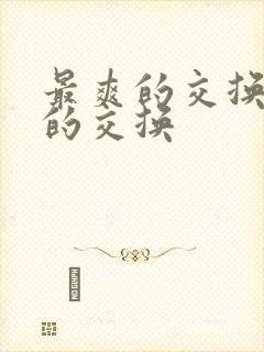 最爽的交换疯狂的交换