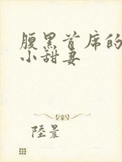 腹黑首席的替身小甜妻