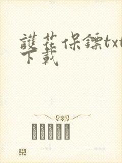 护花保镖txt下载