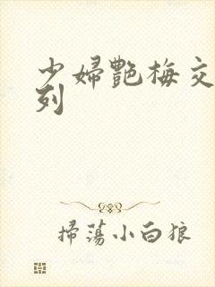 少妇艳梅交换系列