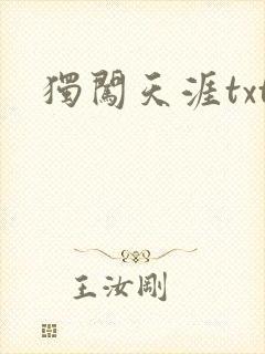 独闯天涯txt