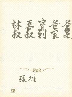 林喜宝爸爸叫李叔叔到家是哪一集