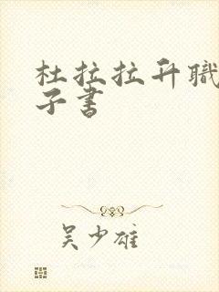 杜拉拉升职记电子书