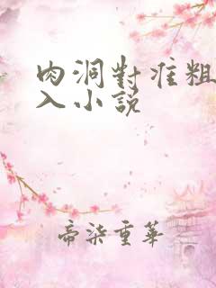 肉洞对准粗大坐入小说