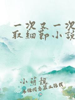 一次又一次的索取细节小说