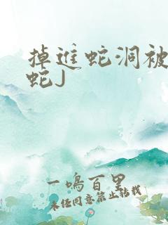 掉进蛇洞被一堆蛇J