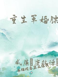 重生军婚膘悍妻