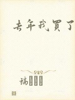 去年我买了个表