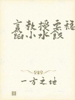 言教授要稳住肉馅小水饺