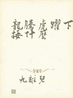 龙腾虎跃下一句接什么