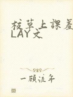 校草上课羞耻PLAY文