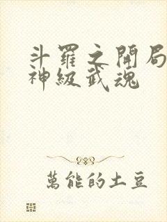 斗罗之开局签到神级武魂