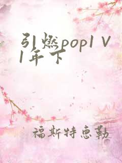 引燃pop1∨1年下