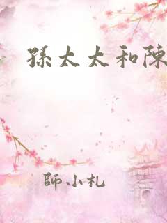 孙太太和陈阿姨