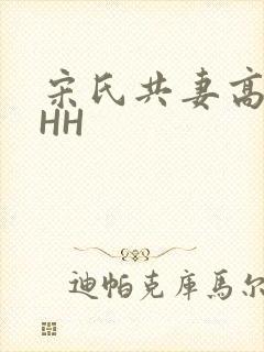 宋氏共妻高黄HHH