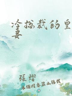 冷总裁的皇后暖妻