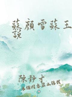 苏颜雪苏玉柔小说