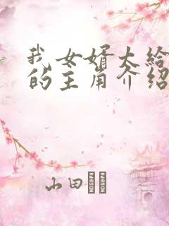 我女婿太给力了的主角介绍