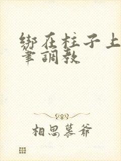 绑在柱子上用毛笔调教