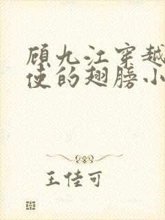 顾九江穿越唱天使的翅膀小说