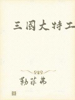 三国大特工