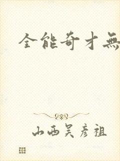 全能奇才无弹窗