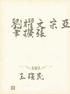 刘耀文宋亚轩用笔扩张