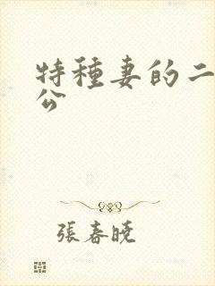 特种妻的二手老公