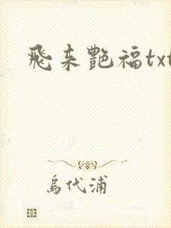 飞来艳福txt