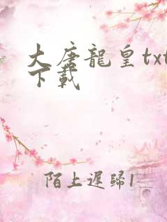 大唐龙皇txt下载
