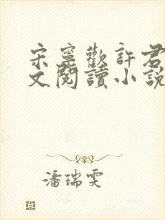 宋宁欢许君澈全文阅读小说