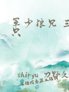 军少狼兄 三两只